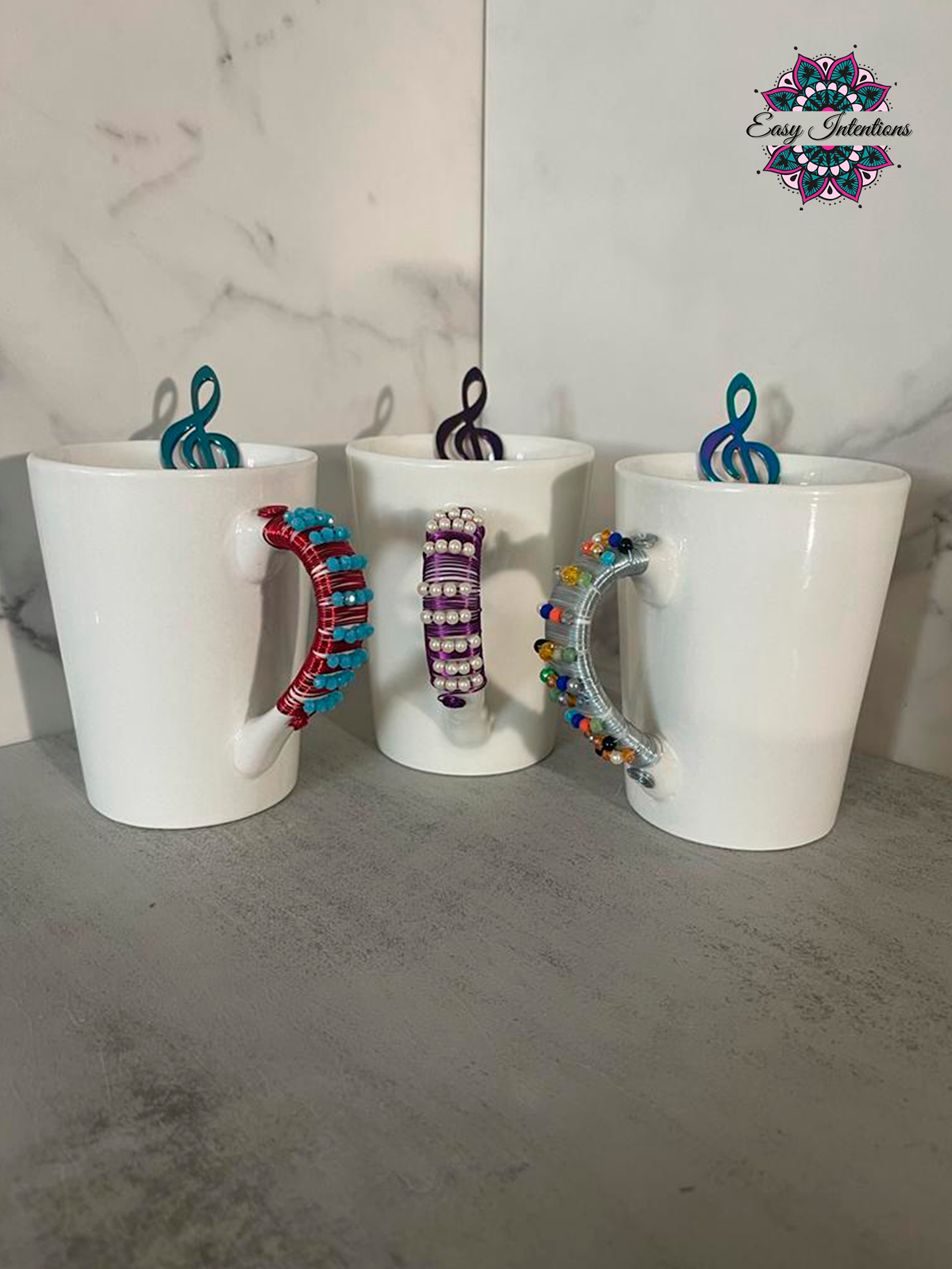 WHITE MUGS - 1