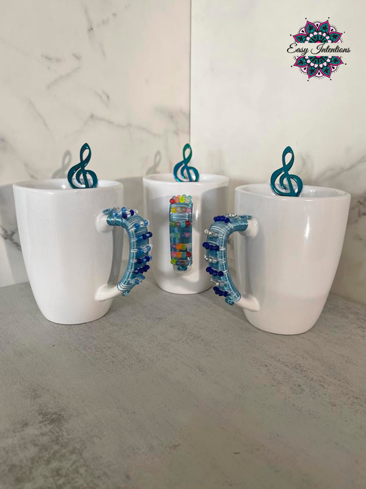 WHITE MUGS - 4